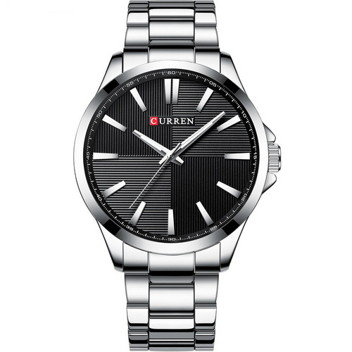 Часы мужские Curren 8322 Silver-Black