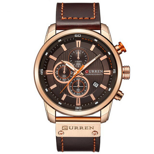 Часы мужские Curren 8291 Cuprum-Brown BigBoss