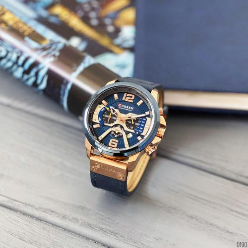 large Часы мужские Curren 8329 Blue-Gold Toronto 0