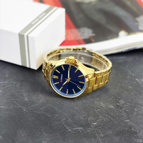 large Часы мужские Curren 8322 Gold-Blue 4