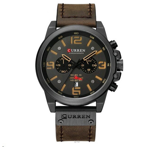 Годинник чоловічий Curren 8314 Black-Brown