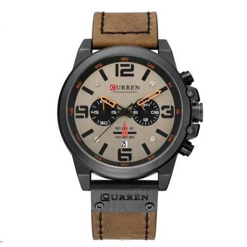 Годинник чоловічий Curren 8314 Khaki-Black