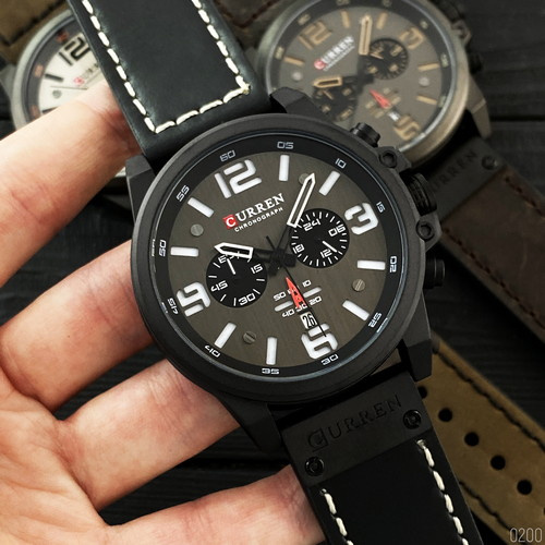 Часы мужские Curren 8314 All Black-0