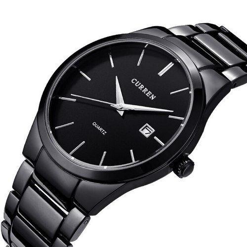 Часы мужские Curren 8106 All Black Adam-0
