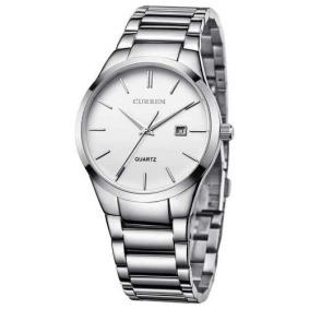  Curren 8106 Silver-White