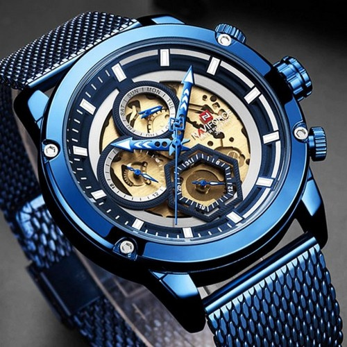 Годинник чоловічий Naviforce NF9167 All Blue-0
