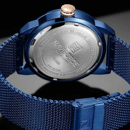 large Часы мужские Naviforce NF9155 Blue-White 0