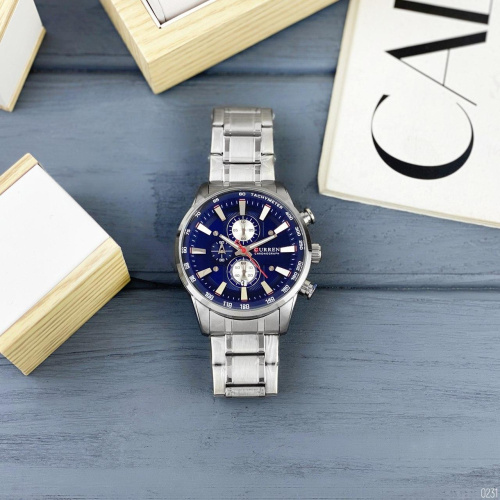Часы мужские Curren 8351 Silver-Blue Pacific-2