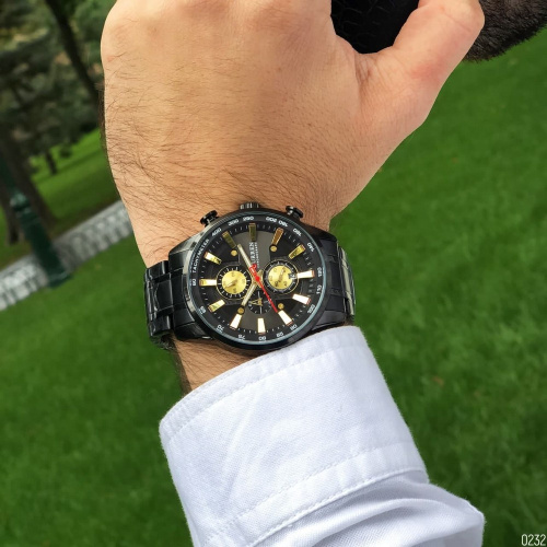 Часы мужские Curren 8351 Black-Gold-5
