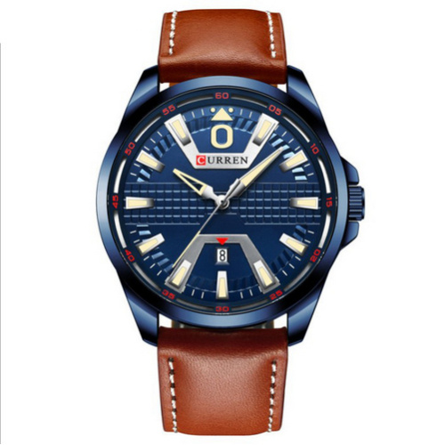 Годинник чоловічий Curren 8379 Blue-Brown