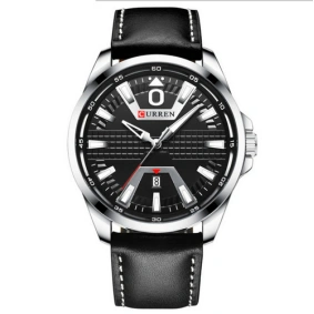  Curren 8379 Silver-Black