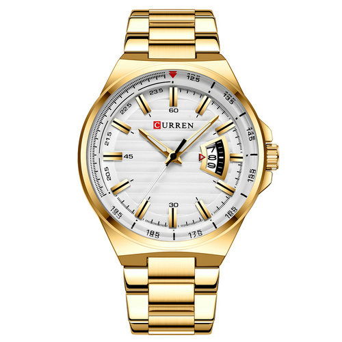 Часы мужские Curren 8375 Gold-White