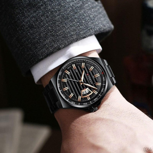 Часы мужские Curren 8375 All Black-1