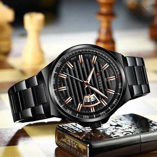 large Часы мужские Curren 8375 All Black 0
