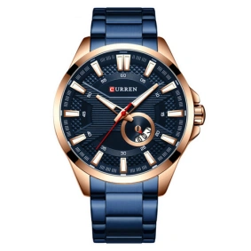  Curren 8372 Blue-Cuprum