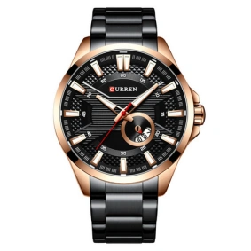  Curren 8372 Black-Cuprum