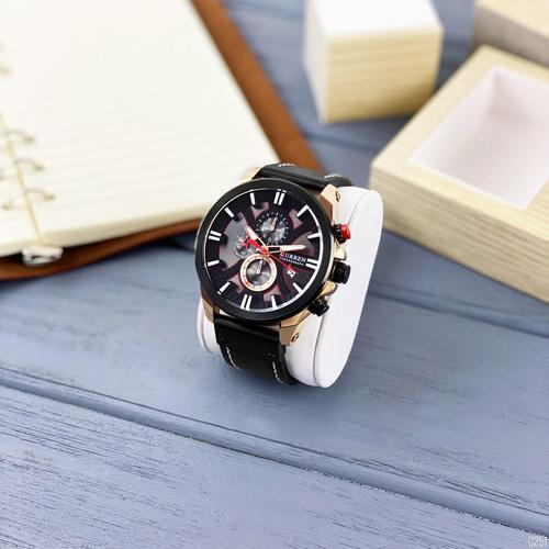 Годинник чоловічий Curren 8346 Black-Cuprum-1