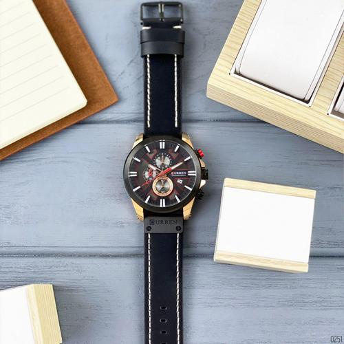Годинник чоловічий Curren 8346 Black-Cuprum-3