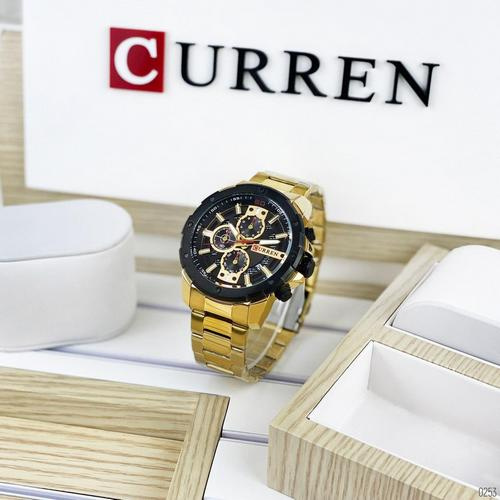 Часы мужские Curren 8336 Gold-Black-1