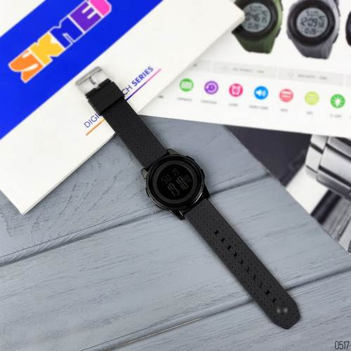 Годинник чоловічий Skmei 1502 All Black-2