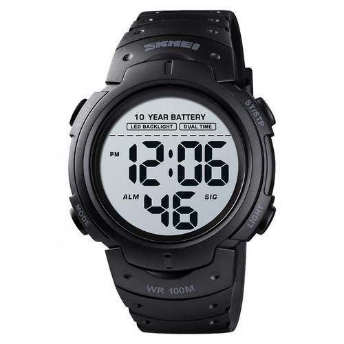 Часы мужские Skmei 1560 Black-Gray