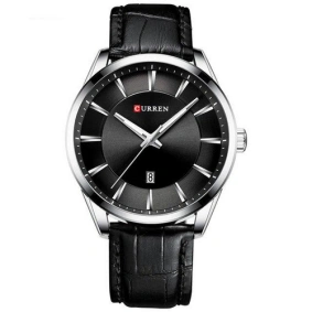  Curren 8365 Silver-Black