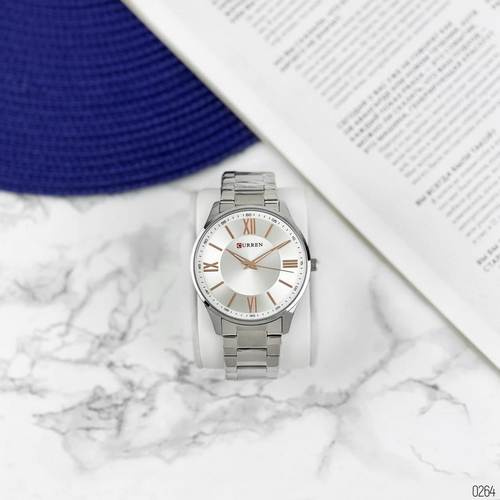 Часы мужские Curren 8383 Silver-Cuprum-2