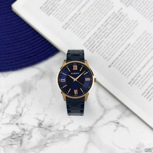 Годинник чоловічий Curren 8383 Blue-Gold-2