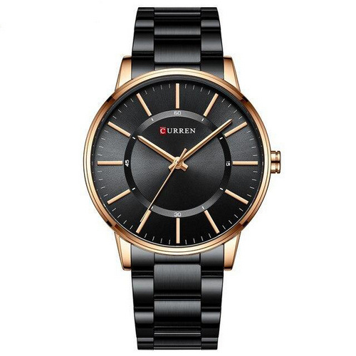 Часы мужские Curren 8385 Black-Gold
