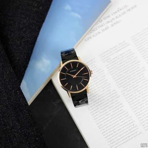 Часы мужские Curren 8385 Black-Gold-1