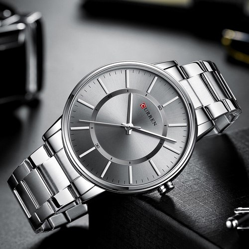 Часы мужские Curren 8385 Silver-Gray-0