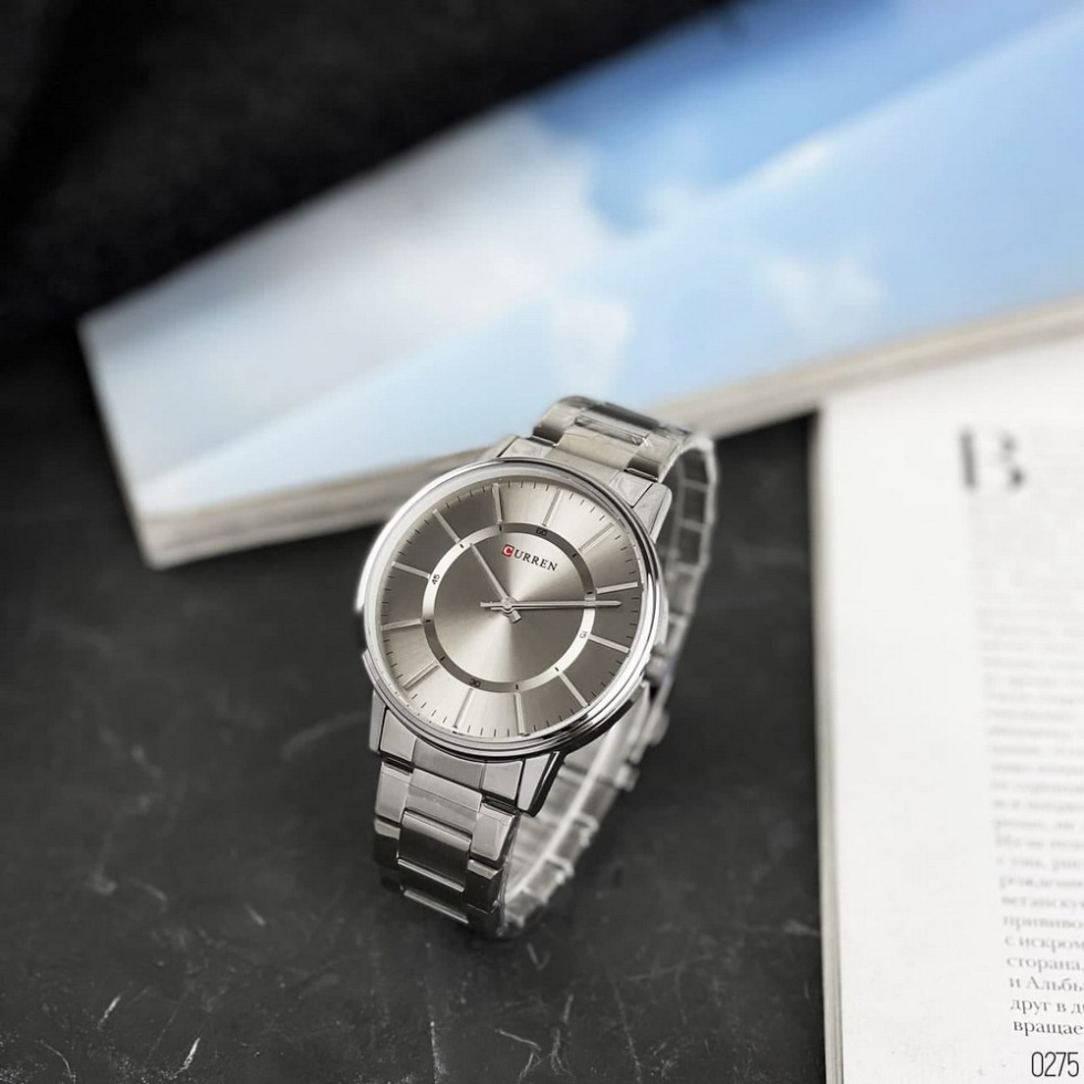 large Часы мужские Curren 8385 Silver-Gray 1