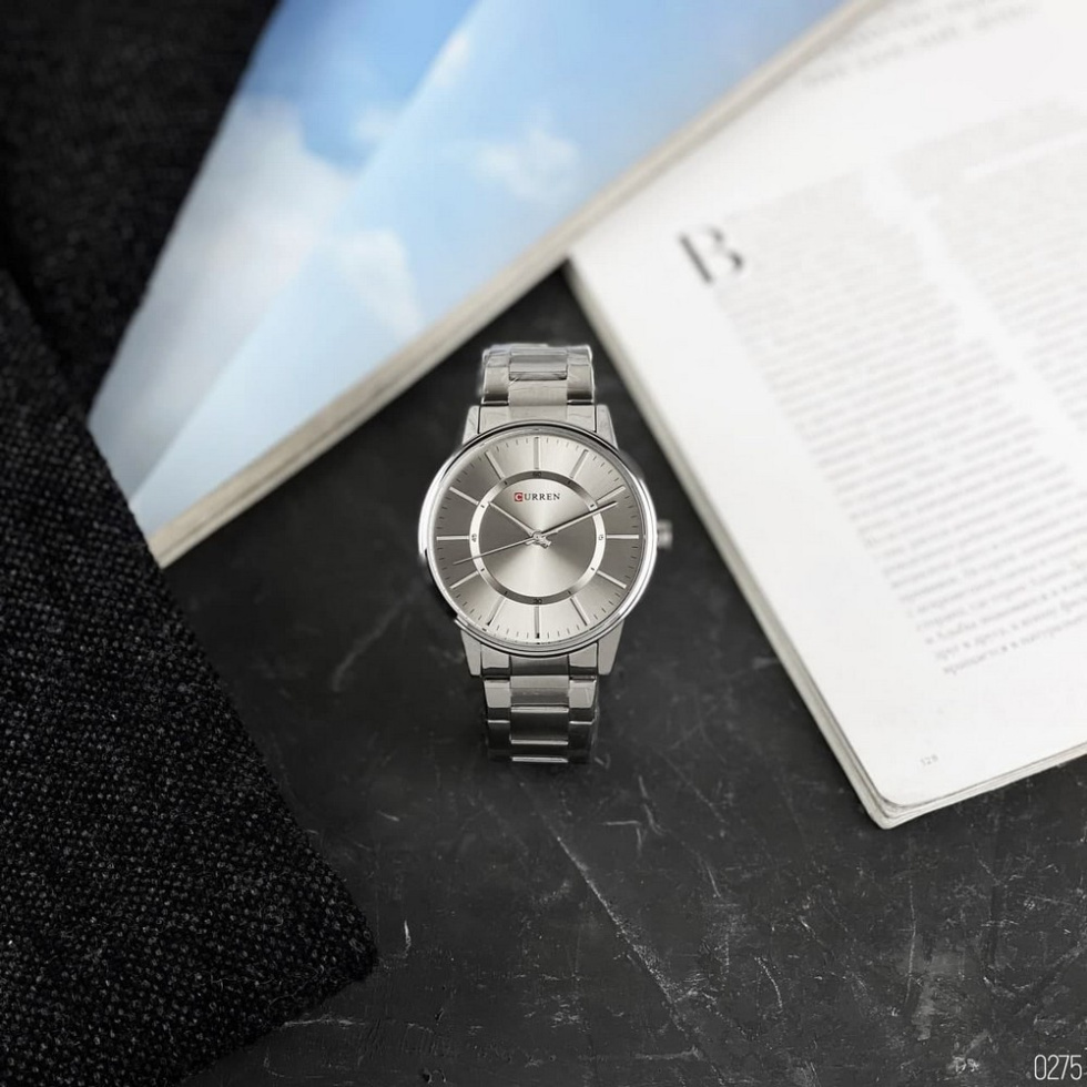 large Часы мужские Curren 8385 Silver-Gray 2