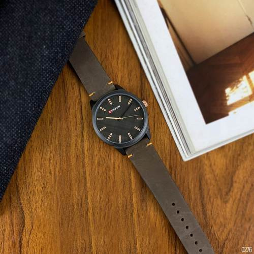 large Годинник чоловічий Curren 8386 Brown-Black-Gray 2