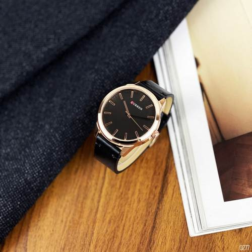 Часы мужские Curren 8386 Black-Gold-Gray-2