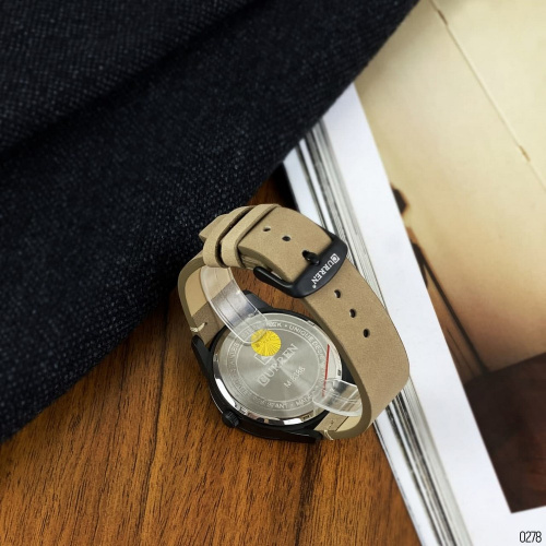 Годинник чоловічий Curren 8386 Light Brown-Grey-3