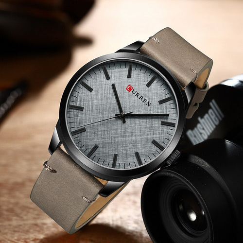 large Часы мужские Curren 8386 Gray-Black 0