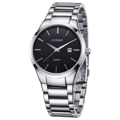  Curren 8106 Silver-Black