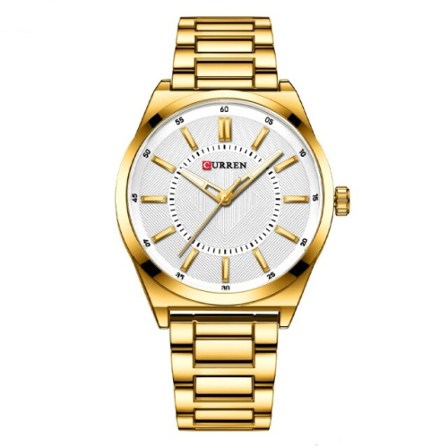 Часы мужские Curren 8407 Gold-White