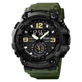  Skmei 1637 Black-Military Wristband