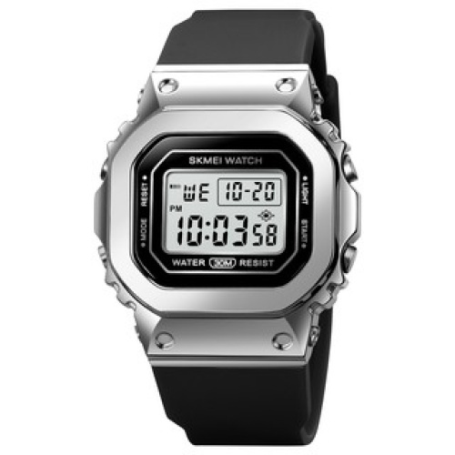 Годинник чоловічий Skmei 1796 Silver-Black