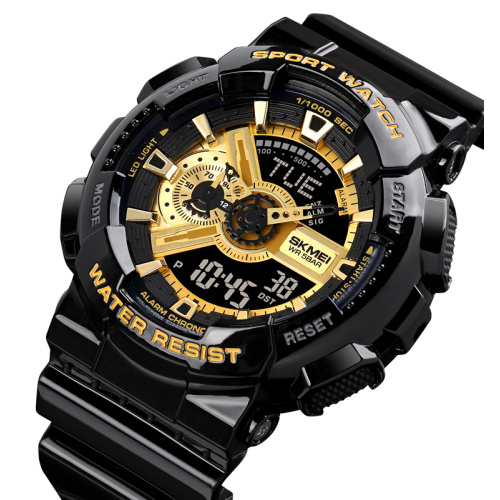 Годинник чоловічий Skmei 1834 Black-Gold