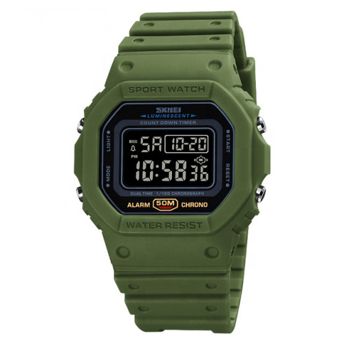 Часы мужские Skmei 1628 Military-Black
