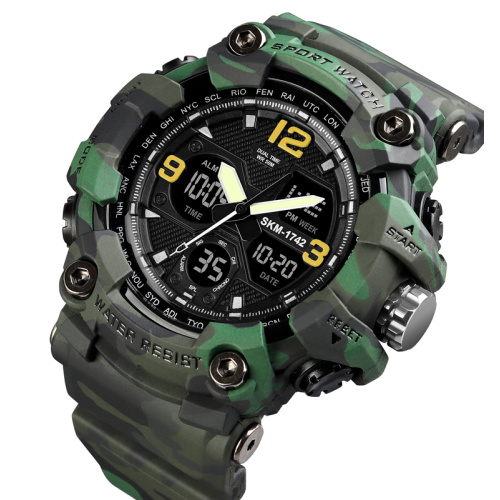 Часы мужские Skmei 1742 Green Military
