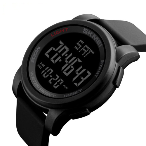 Часы мужские Skmei 1257 All Black-0