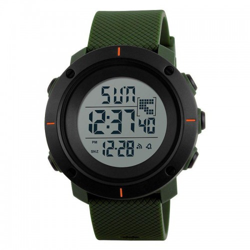 Часы мужские Skmei 1213AG Black-Military Wristband