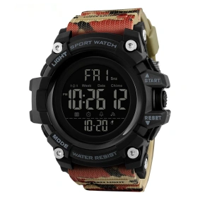 Тактичесские часы Skmei 1384 Black-Camo