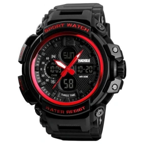  Skmei 1343 Black-Red