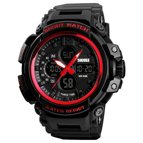 Часы мужские Skmei 1343RD Black-Red