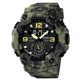  Skmei 1637 Camo Green